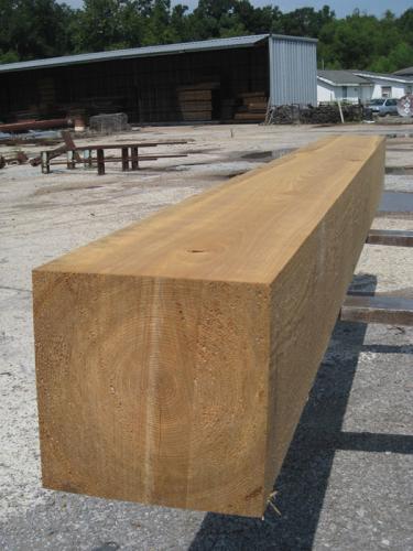 Special cut Cypress 16 x 16 Beam</br></br>