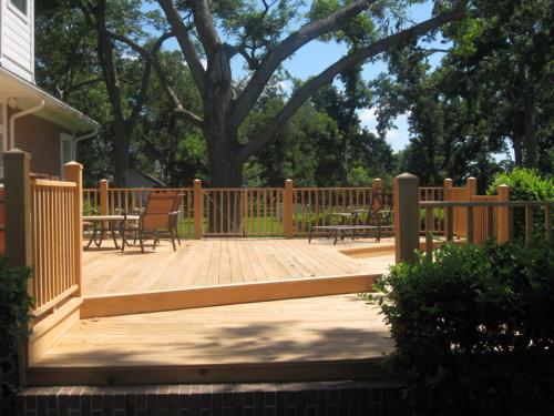 Select grade 5 inch decking</br></br>