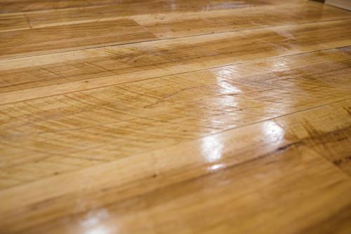 Pecan, kiln dried, T&G 1 x 8, rustic grade showing circle saw marks; lightly sanded; clear finish</br></br>