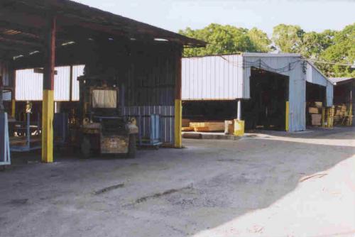 Moulder building with planer mill in background</br></br>