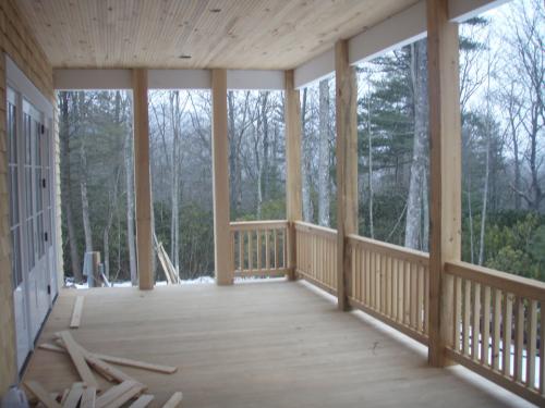 4 Inch Beaded Ceiling plus Cypress Beams, Handrail & Ballusters</br></br>