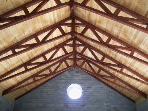 2 x 6 No. 2 Decking in Chapel Ceiling</br></br>